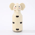 Kids Straw Water Bottle with Animal Cap