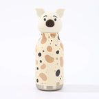 Kids Straw Water Bottle with Animal Cap