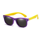 Kids Sunglasses - Dual-Tone Wayfarer Frame