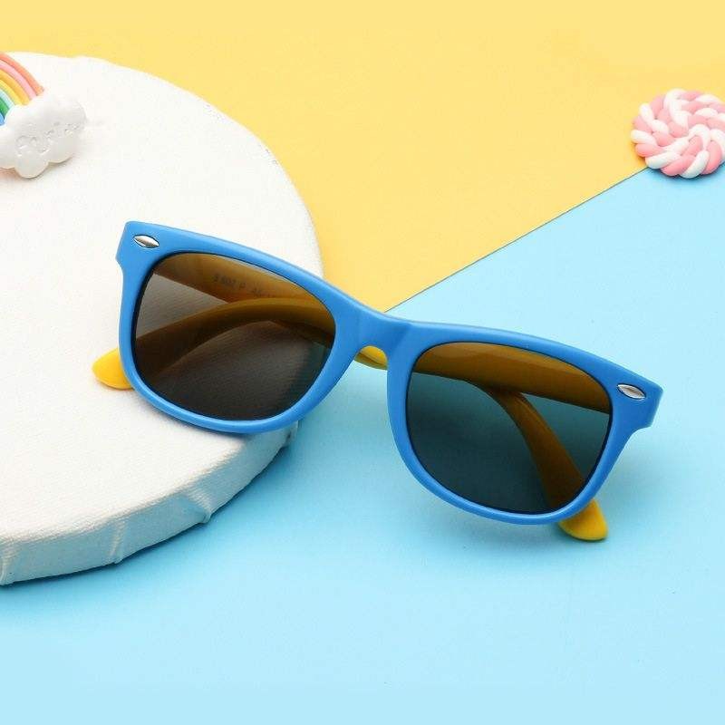 Kids Sunglasses - Dual-Tone Wayfarer Frame