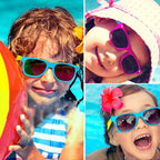 Kids Sunglasses - Dual-Tone Wayfarer Frame