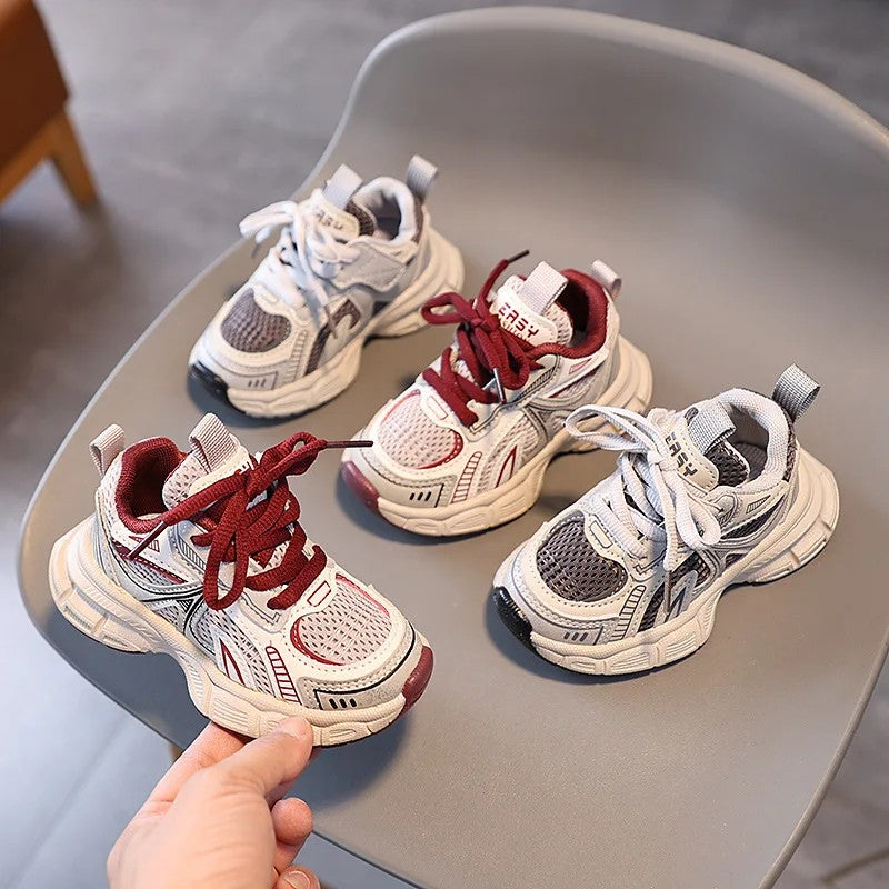 Kids' -Up Sneakers - Panel Chunky Sole