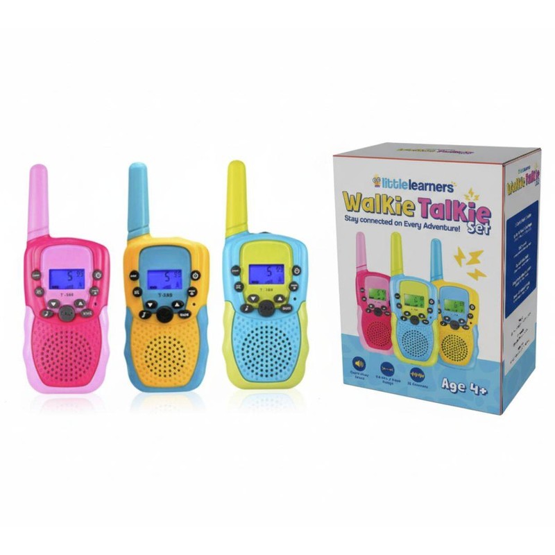 Kids Walkie-Talkie Set - Multi-Color