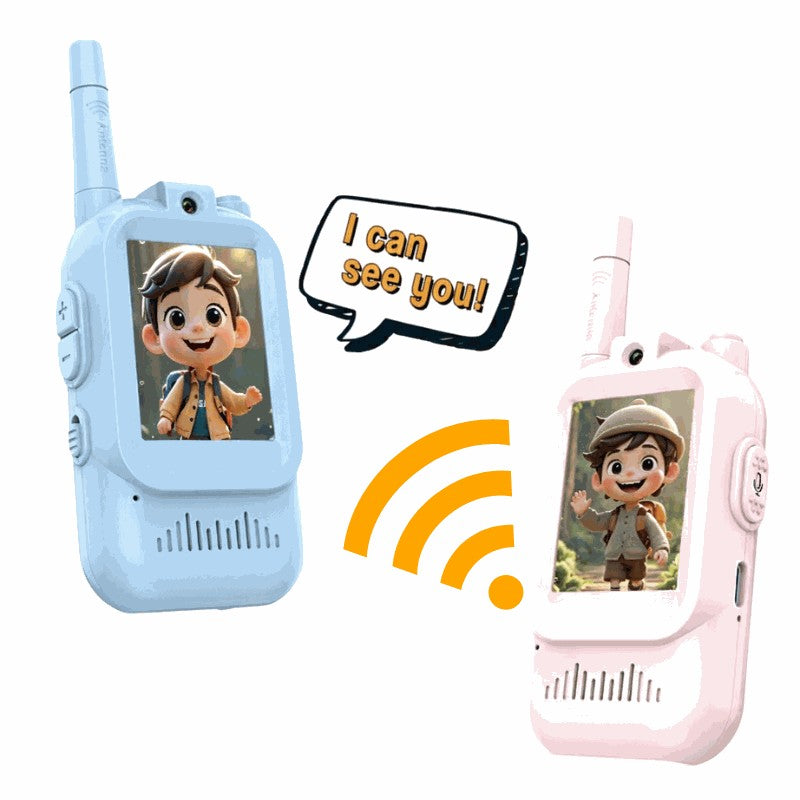 Kids Walkie-Talkie Set - Multi-Color
