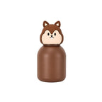 Kids Water Bottle - 3D Animal Lid Vacuum Insulated