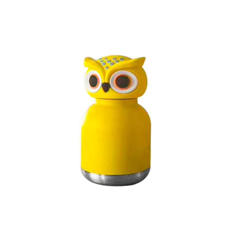 Kids Water Bottle - 3D Animal Lid Vacuum Insulated