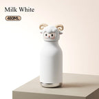 Kids Water Bottle - Vacuum Insulated with Animal Lid