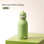 Kids Water Bottle - Vacuum Insulated with Animal Lid