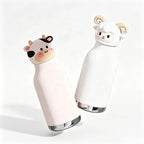 Kids Water Bottle - Vacuum Insulated with Animal Lid