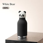Kids Water Bottle - Vacuum Insulated with Animal Lid