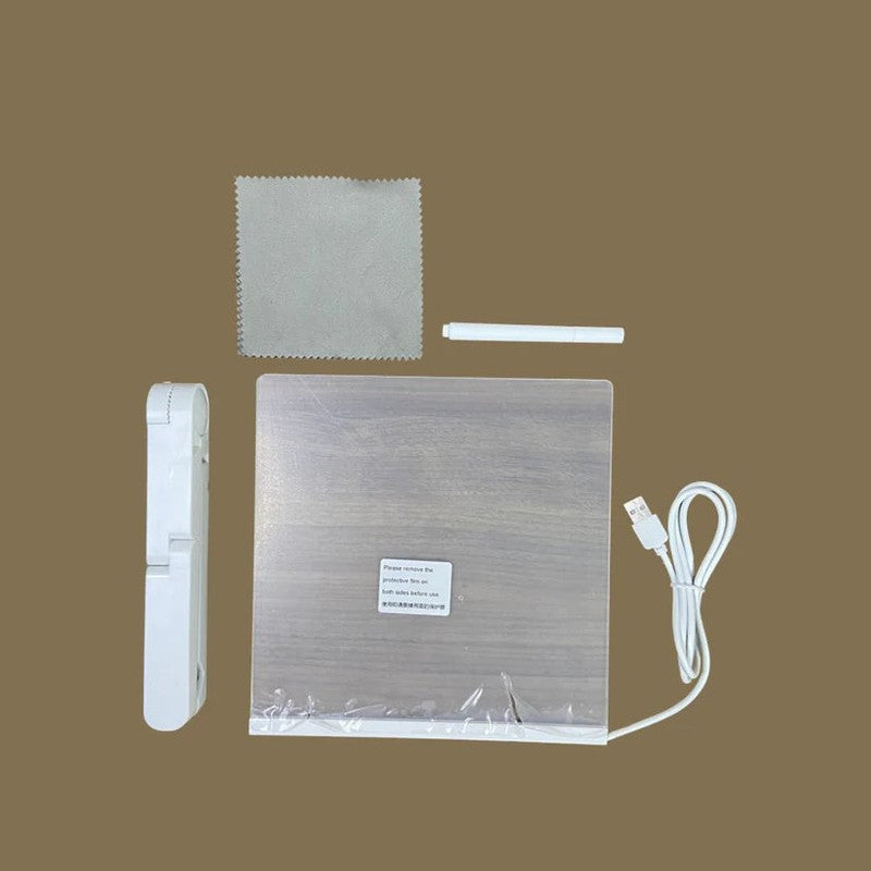 LED Drawing Board for Children - Light-Up Tracing Panel with Stand
