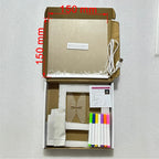 LED Drawing Light Board - Erasable Square Night Light with Stand