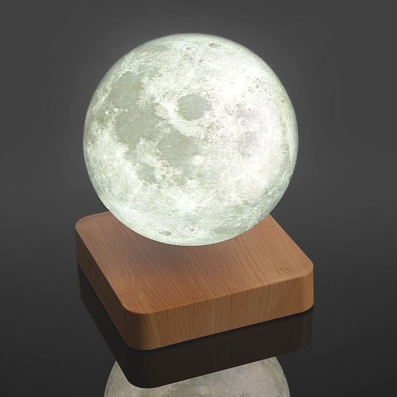Levitating Moon Lamp with Magnetic Base