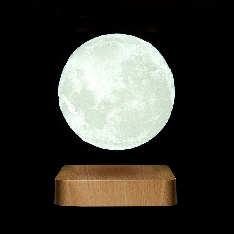 Levitating Moon Lamp with Magnetic Base