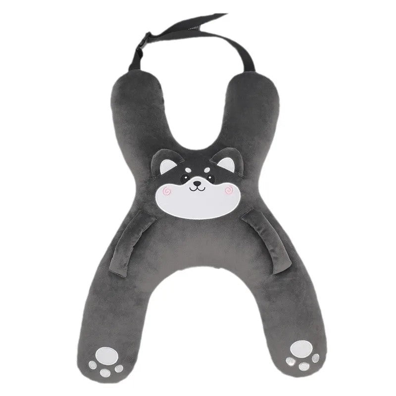 Lingerie Car Headrest Pillow for Kids - Animal