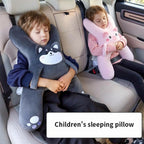 Almohada para reposacabezas de coche infantil con forma de animal
