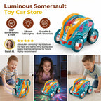 Luminous Somersault Toy Car with LED Lights