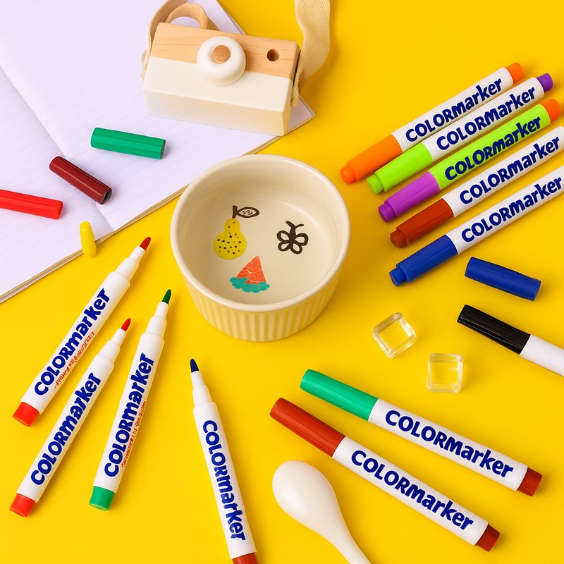 Magic Water Pen Set - Dual-Tip Floating Ink Markers