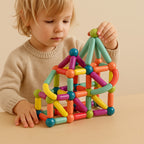 Magnet Toys Set - Magnetic Sticks and Balls