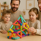 Magnet Toys Set - Magnetic Sticks and Balls