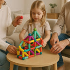 Magnet Toys Set - Magnetic Sticks and Balls