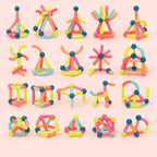 Magnet Toys Set - Magnetic Sticks and Balls
