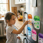 Magnetic Colour Sorting Set for Children - Educational Fridge Toy