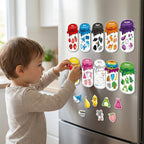 Magnetic Colour Sorting Set for Children - Educational Fridge Toy