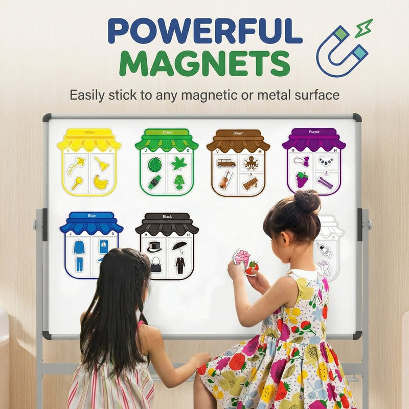 Magnetic Colour Sorting Set for Children - Educational Fridge Toy