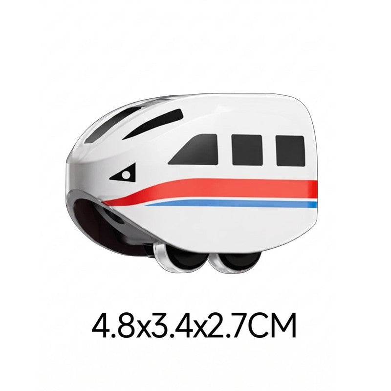 Magnetic Train Track Building Set - Multi-Level Loop Configuration