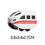 Magnetic Train Track Building Set - Multi-Level Loop Configuration