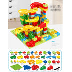 Marble Run Building Block Set - 168 Pieces