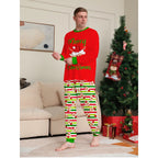Matching Family Christmas Pajama Set - Long Sleeve Top and Pants