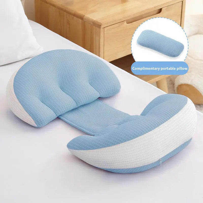Maternity Body Pillow - 3-in-1 for Tummy and Back