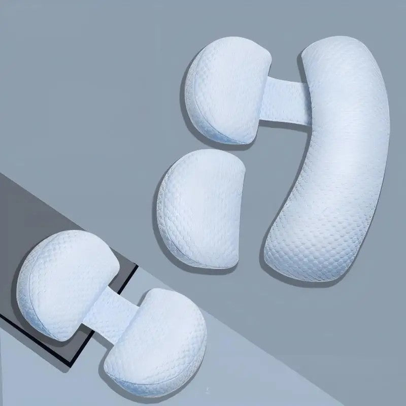 Maternity Body Pillow - J-Shape with Detachable Cushion