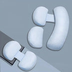 Maternity Body Pillow - J-Shape with Detachable Cushion