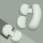 Maternity Body Pillow - J-Shape with Detachable Cushion