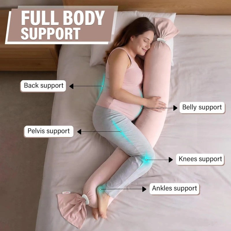 Maternity Full Body Pregnancy Pillow - Custom Color