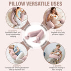 Maternity Full Body Pregnancy Pillow - Custom Color