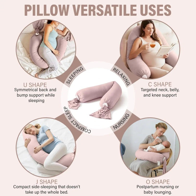 Maternity Full Body Pregnancy Pillow - Custom Color