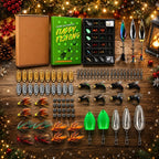 Men's Fishing Advent Calendar - 24-Day Countdown with Lures and Accessories