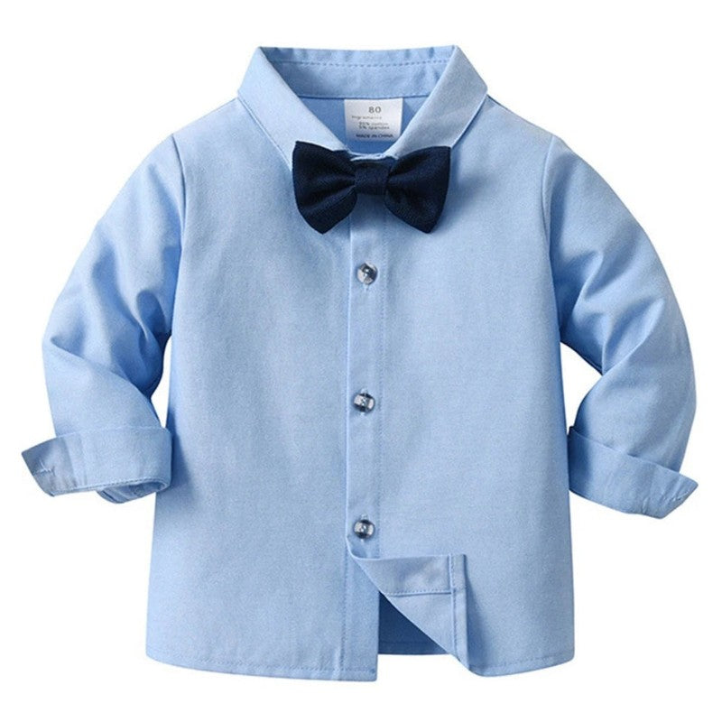 Men's Formal Suit Set - 3 Piece with Waistcoat and Bow Tie