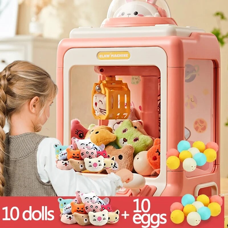Mini Claw Crane Machine - Arcade-Style Grabber Game