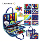 Montessori Activity Book for Toddlers - Interactive Learning Toy