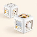 Montessori Activity Busy Cube Toy - Six Interactive Sides