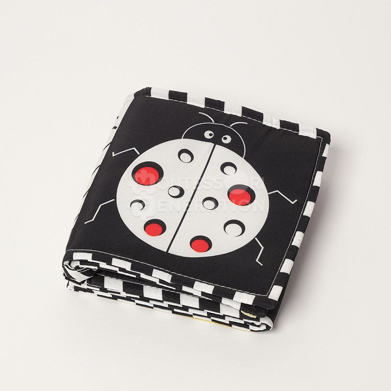 Montessori Educational Toy - Cloth Baby Contrast Book