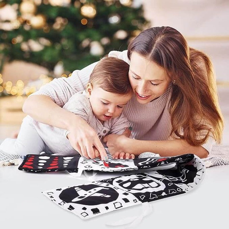 Montessori Educational Toy - Cloth Baby Contrast Book