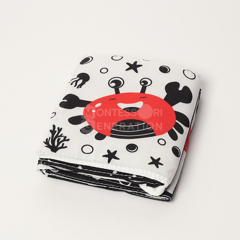 Montessori Educational Toy - Cloth Baby Contrast Book