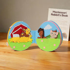 Montessori Felt Activity Book - Multiple Color Variants