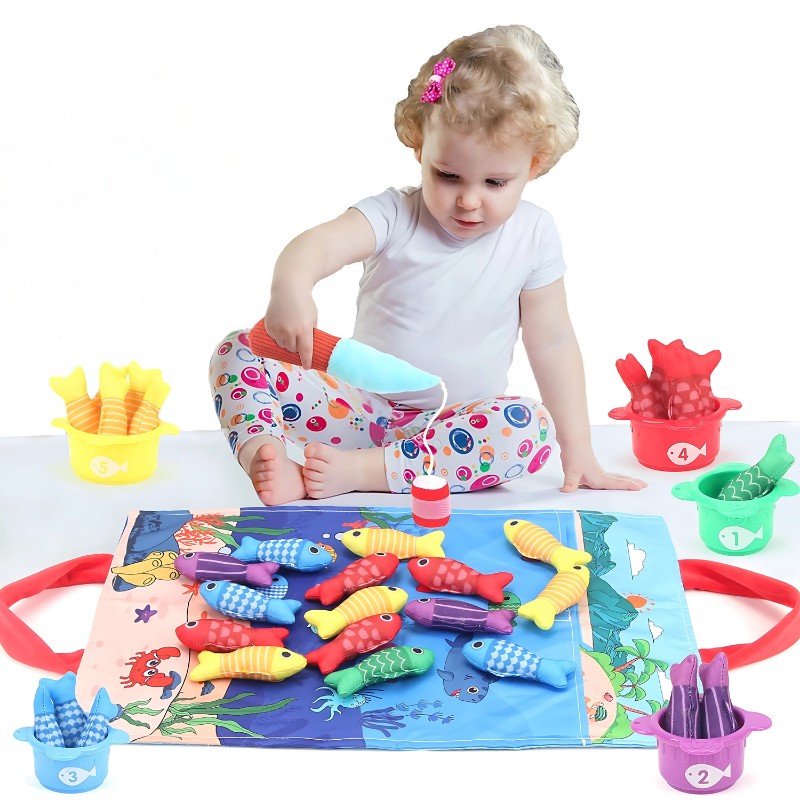 Montessori-Inspired Fishing Toy Play Set